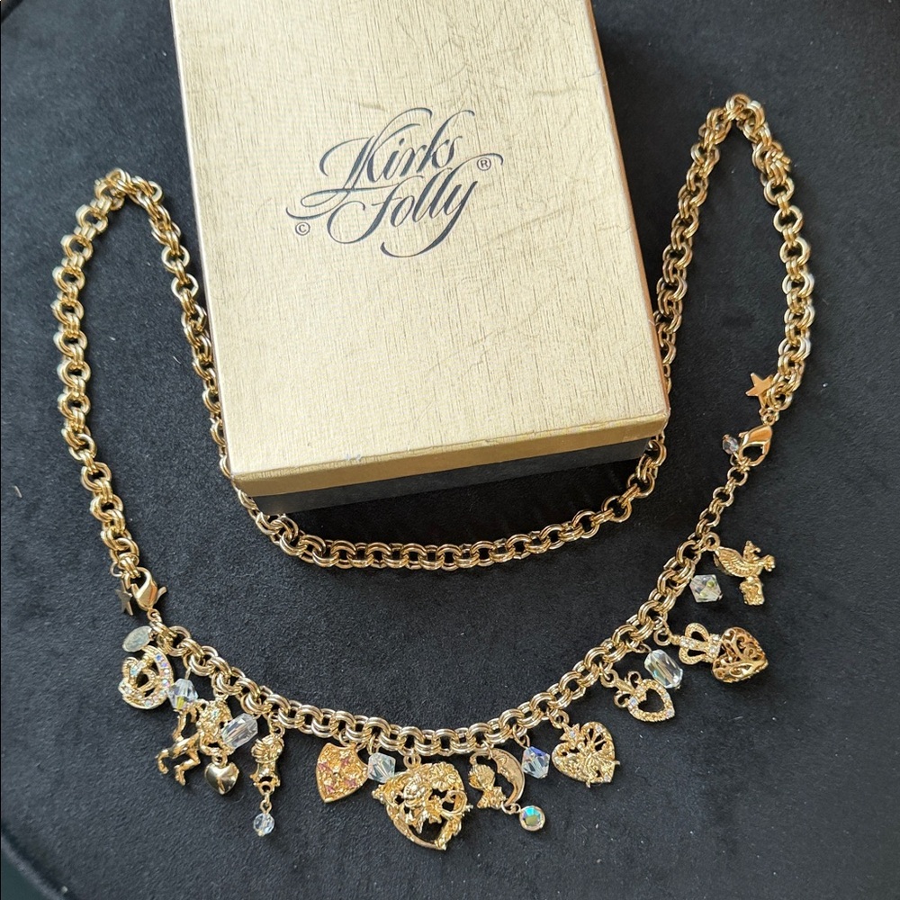 Kirk’s Folly legend of the heart, interchangeable, charm bracelet, and necklace - Picture 7 of 8